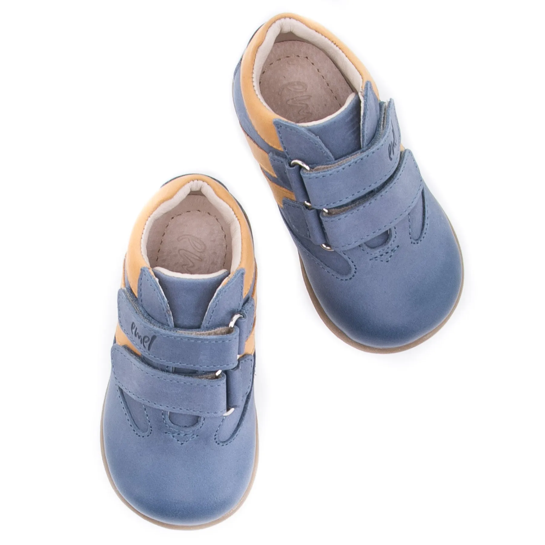 (2045D-5) Emel first shoes velcro blue