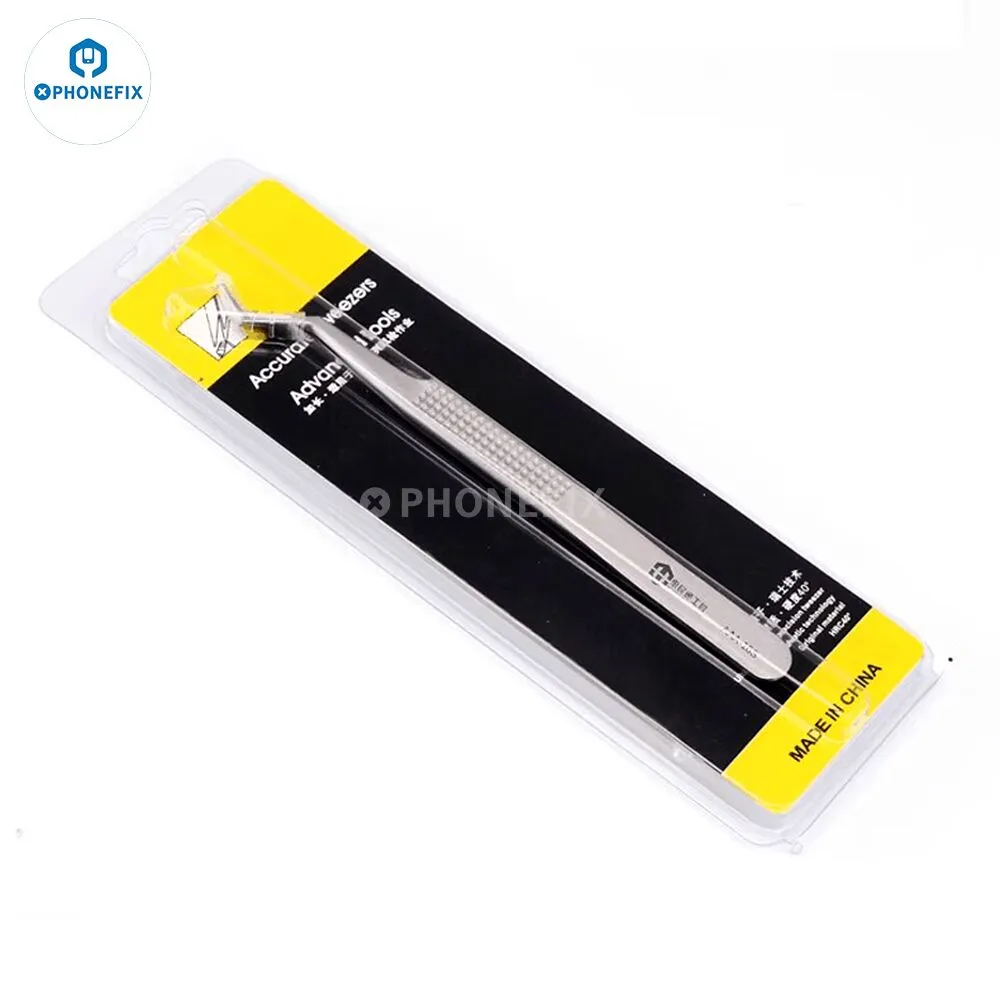 2UUL Stainless Steel Long 3D Tweezers For Phone Jewelry Repair