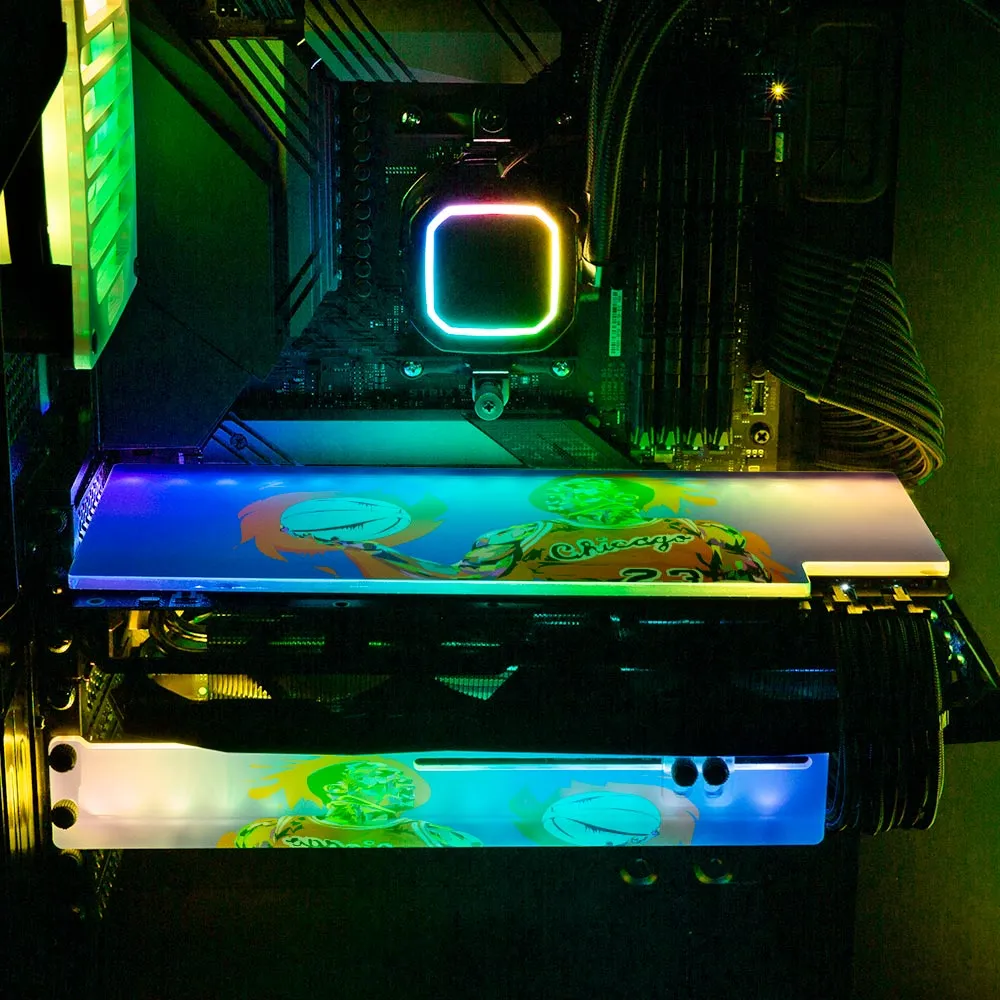 Basketball MVP RGB GPU Backplate