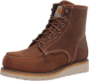 Carhartt Women's WP 6" Moc Steel Toe Wedge Work Boot