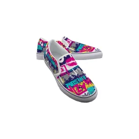 Dazzle Dash - Women's Slip On Sneakers