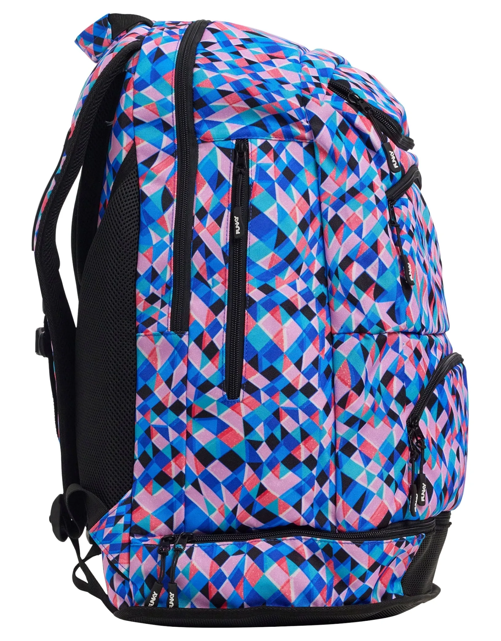 Funkita Warp Tour Elite Squad 36L Backpack - Black/Multi