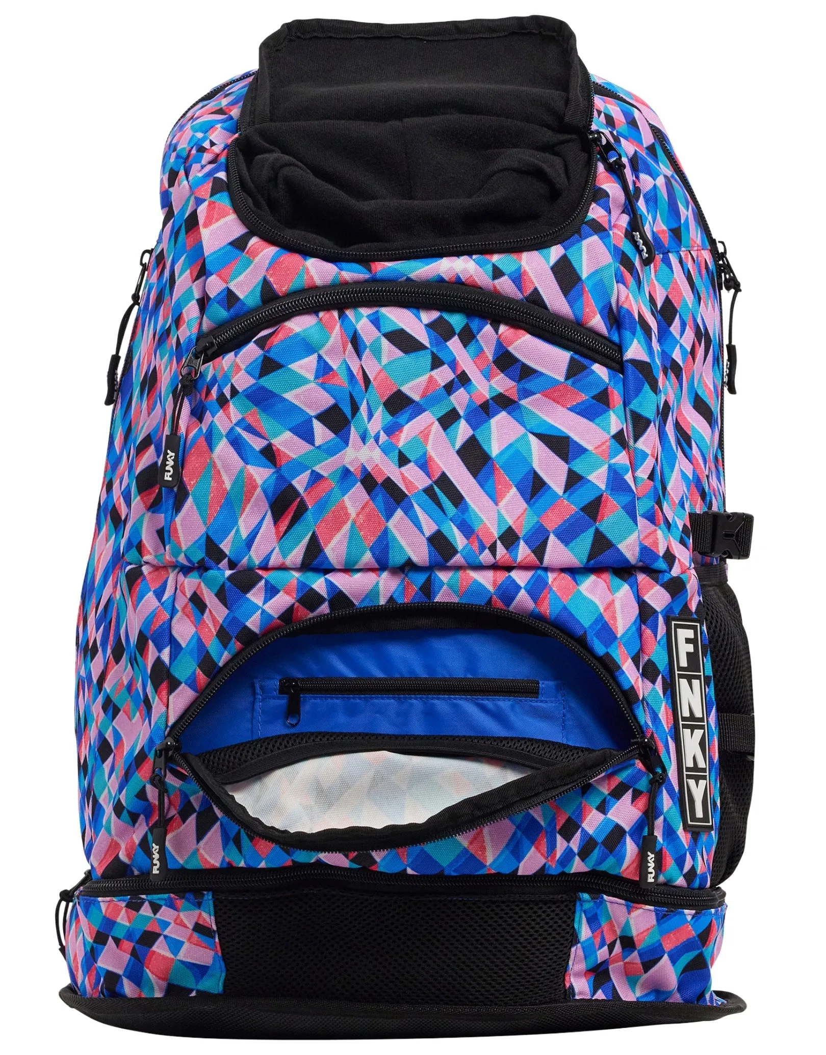 Funkita Warp Tour Elite Squad 36L Backpack - Black/Multi