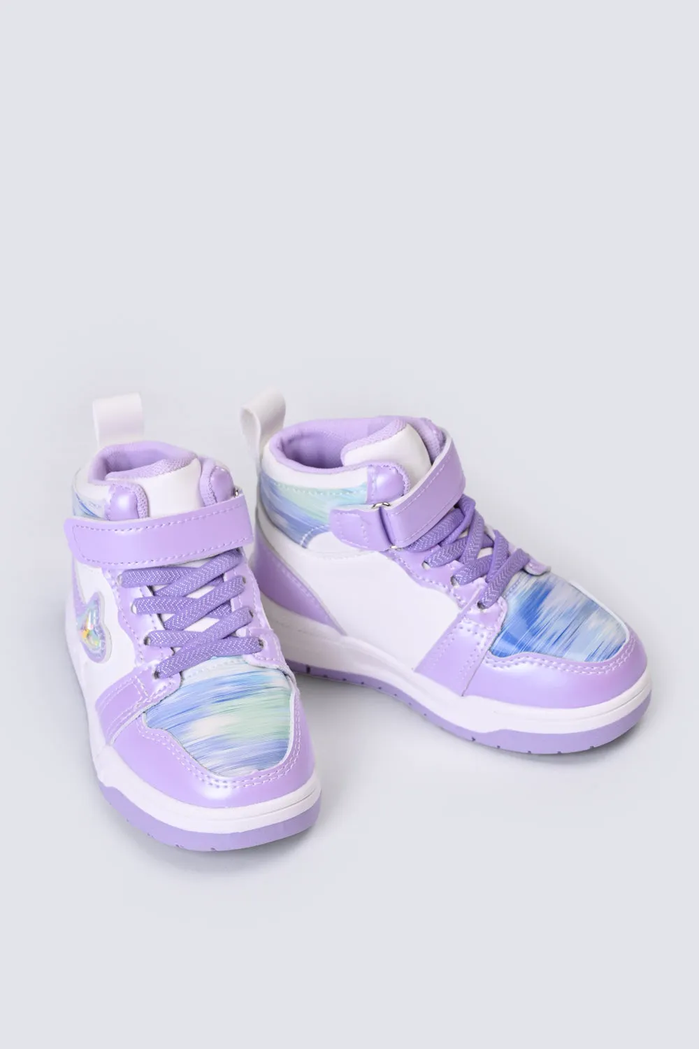 GIRLS HIGH TOP SNEAKERS