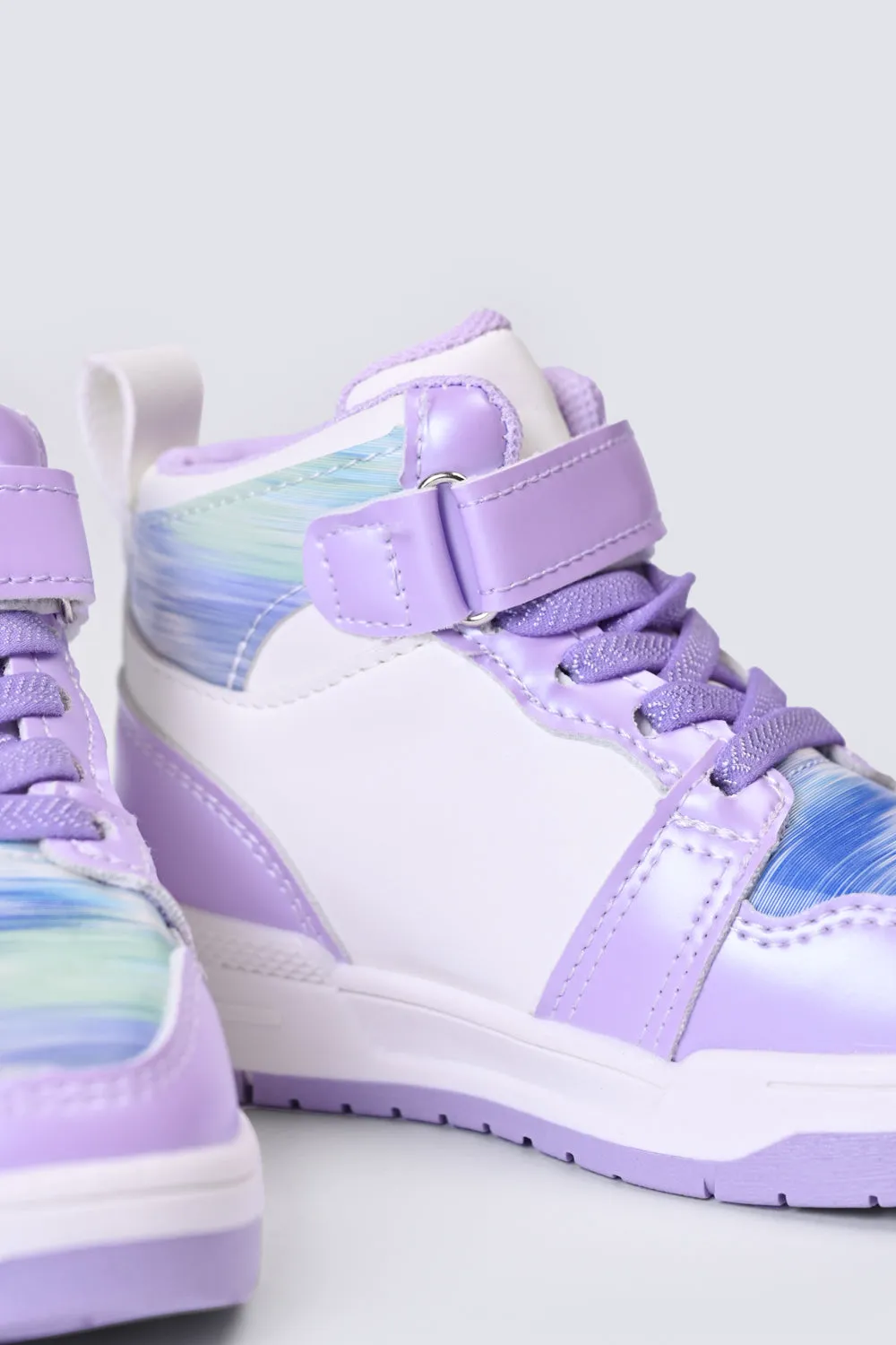 GIRLS HIGH TOP SNEAKERS