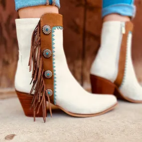 Gizelle Fringe Boots