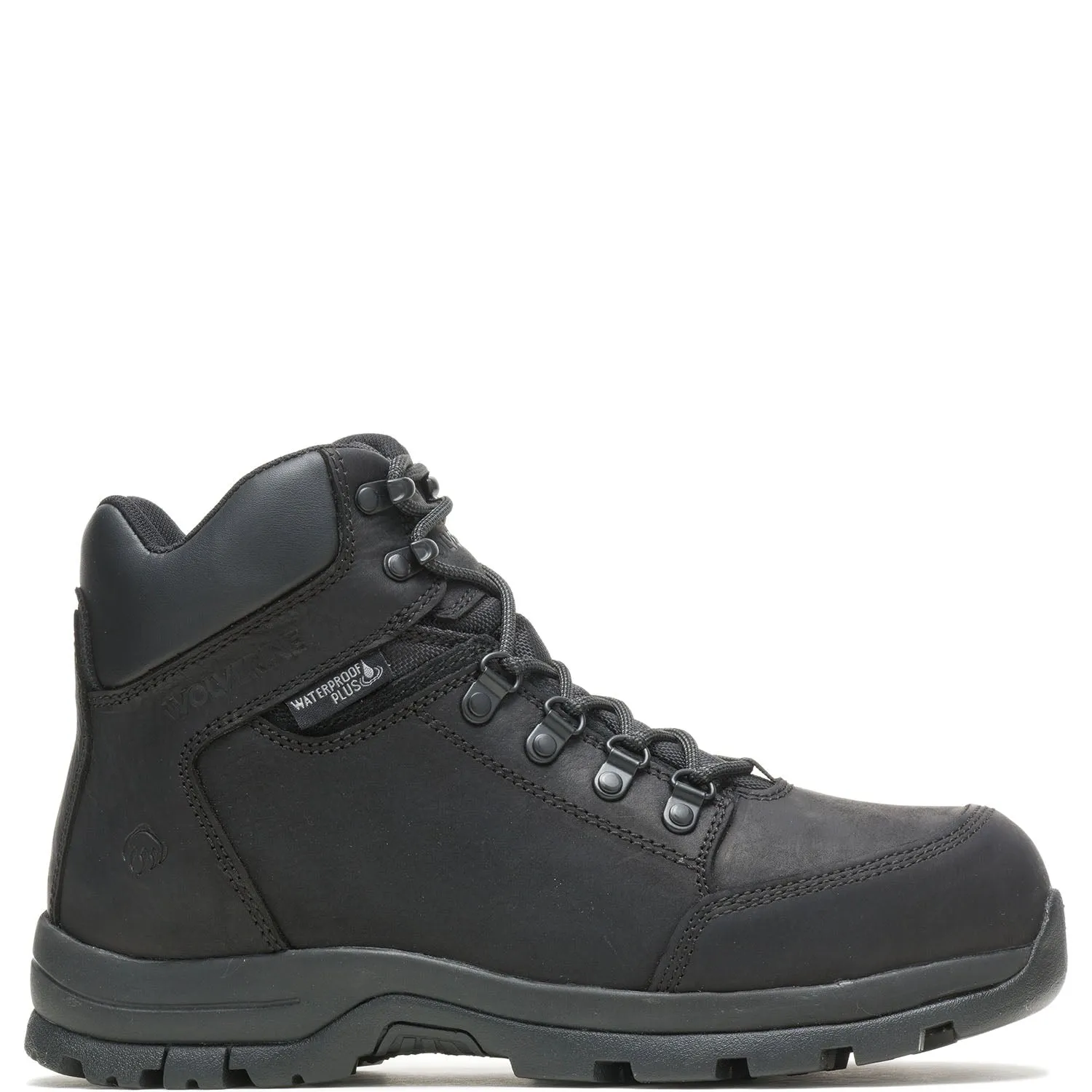 Grayson Mid Men's Steel-Toe Work Boots Black