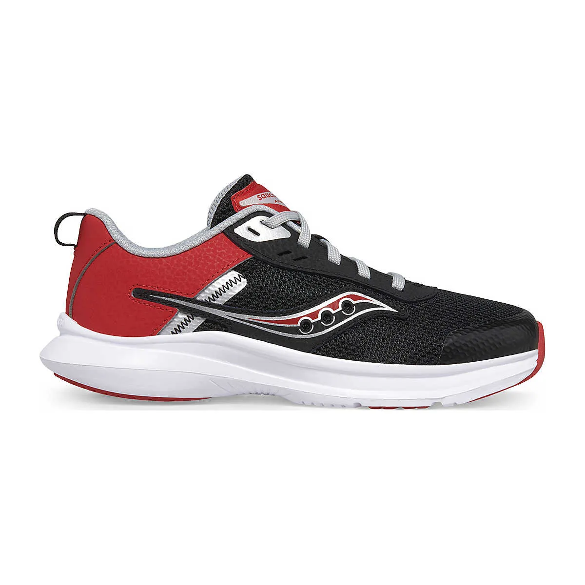 Kid's Saucony | Axon 3 Sneaker | Infrared/Black