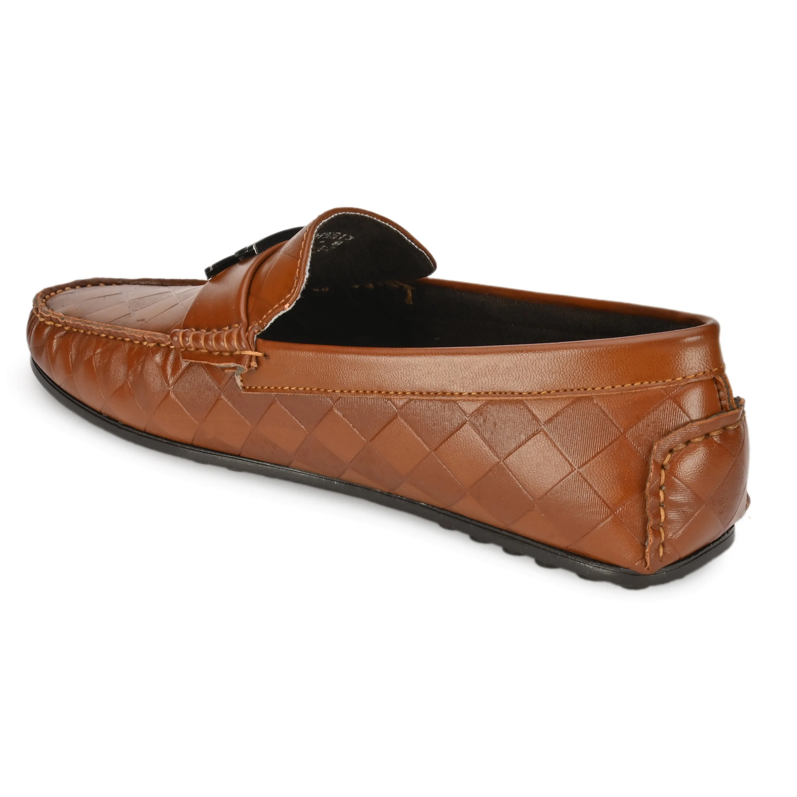 Newman Tan Driving Loafers