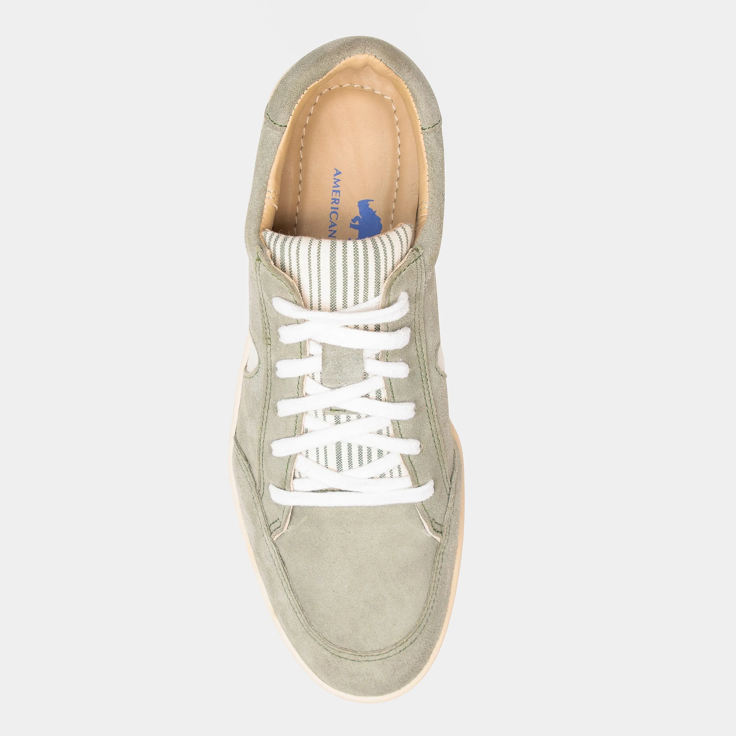 Sea Spray Suede White Horn Nomad Classic Unisex Sneakers