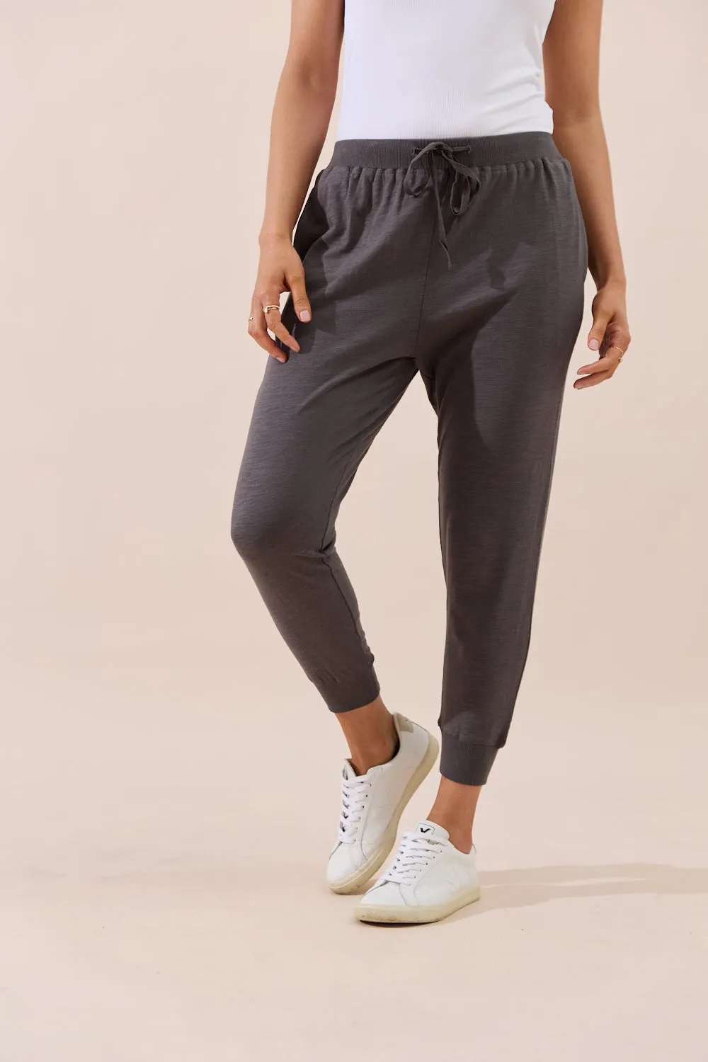 Sorrento Pants - Charcoal